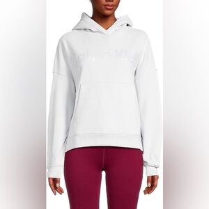 NWT Calvin Klein Women's Fleece Logo Hoodie